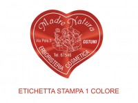 Etichette adesive per erboristerie, cosmetica, cosmesi (mm 36X34)  (cod.17M )